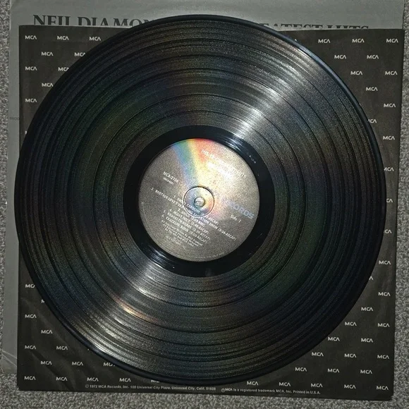 Neil Diamond His 12 Greatest Hits LP Vinyl Record Original 12" 1974 - Picture 5 of 7